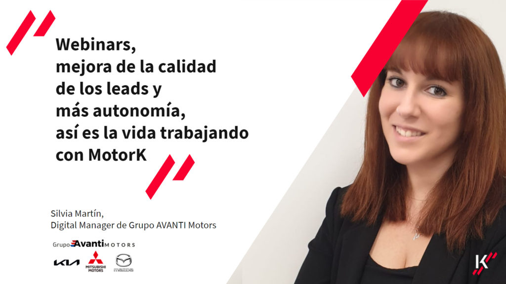 Silvia Martín, Digital Manager de Grupo AVANTI Motors