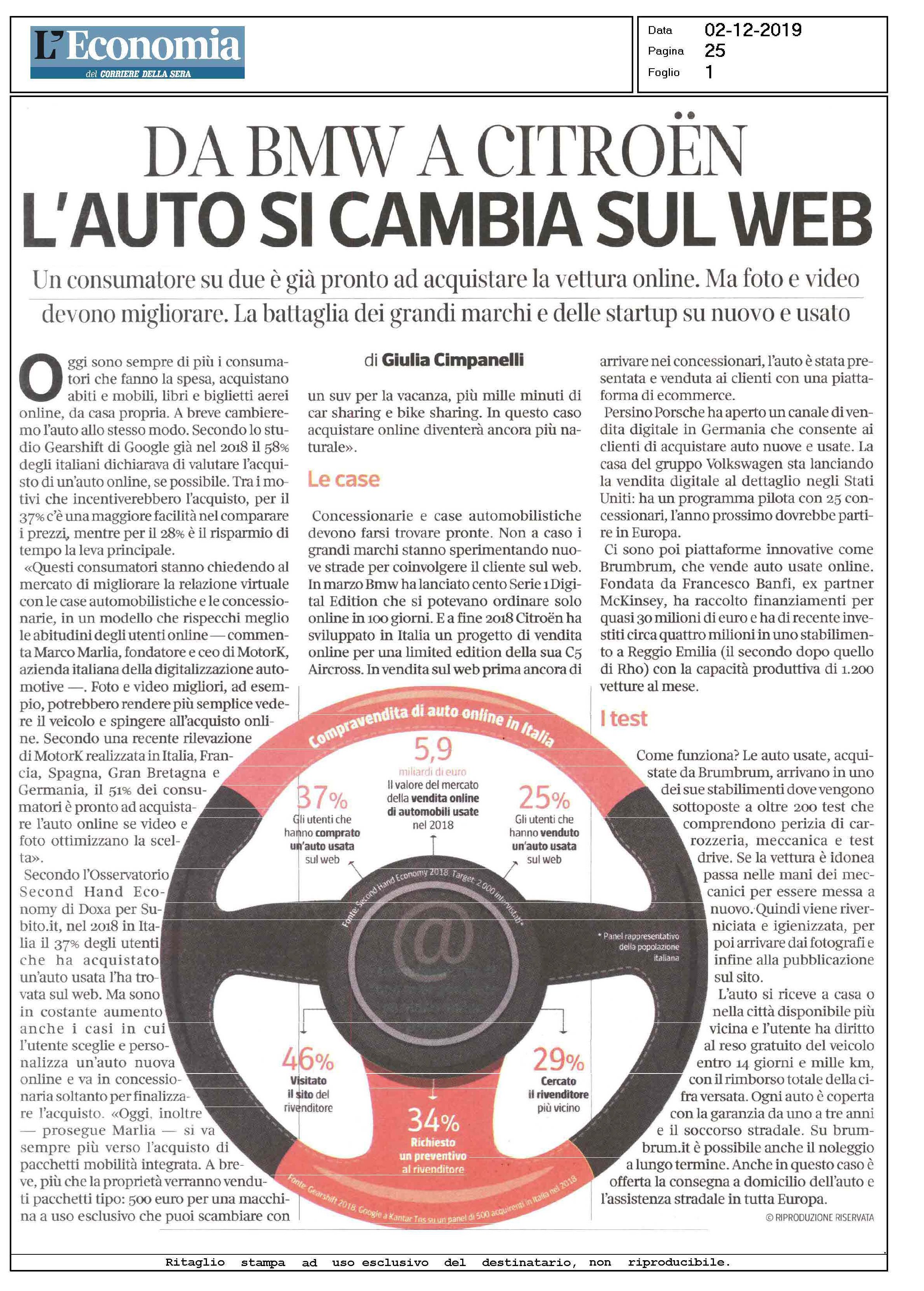 L'Economia - Corriere della Sera