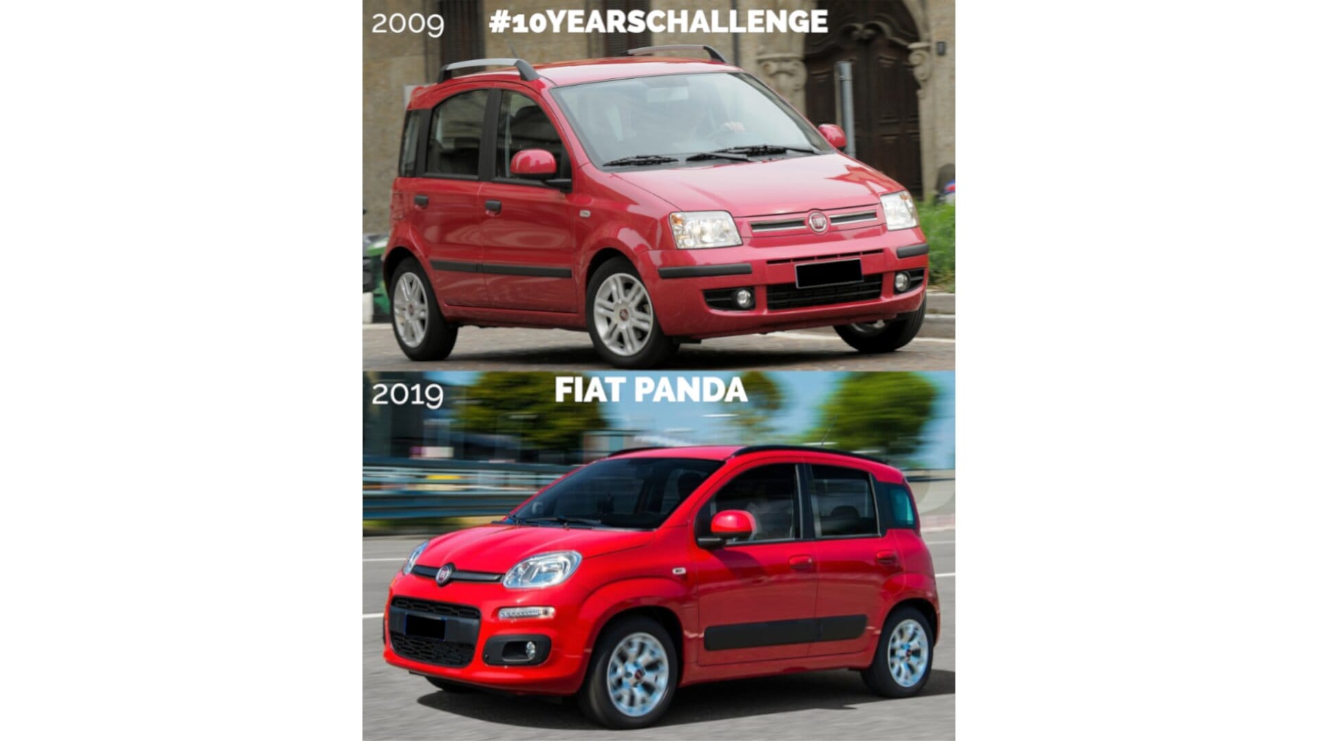 #10YearsChallenge: in dieci anni è cambiata anche l'auto degli italiani