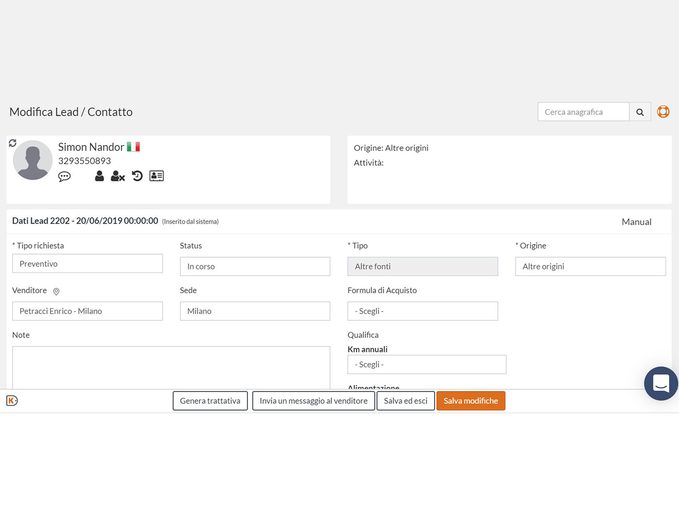 LeadSparK è integrato con tutti i principali DMS automotive e Centraline Telefoniche In Cloud