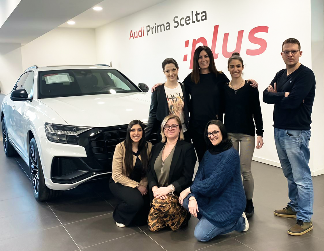 Serena Mariotto BDC Manager Audi e il suo team di donne: quote rosa in aumento nel mondo dell'auto