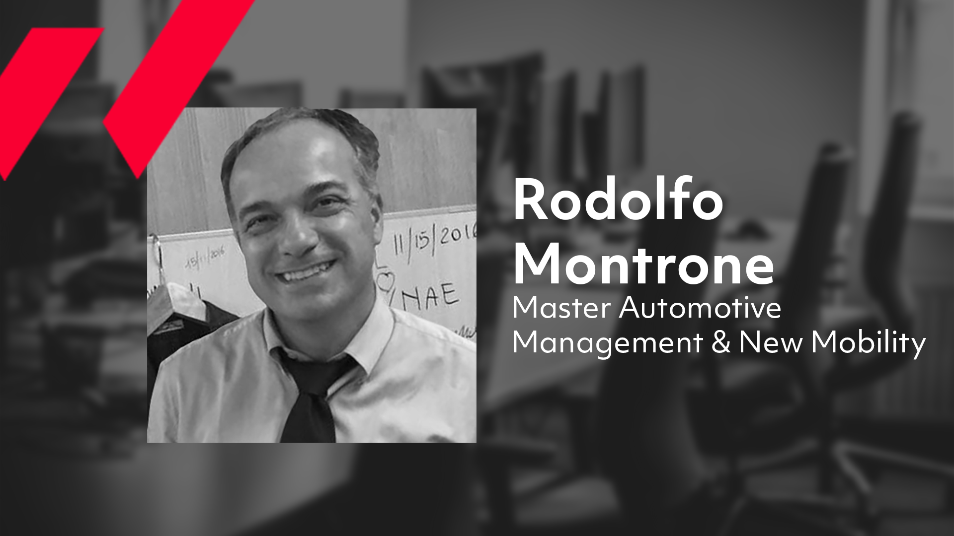 Nuova mobilità: intervista a Rodolfo Montrone