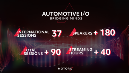 Automotive I/O: Bridging Minds numbers