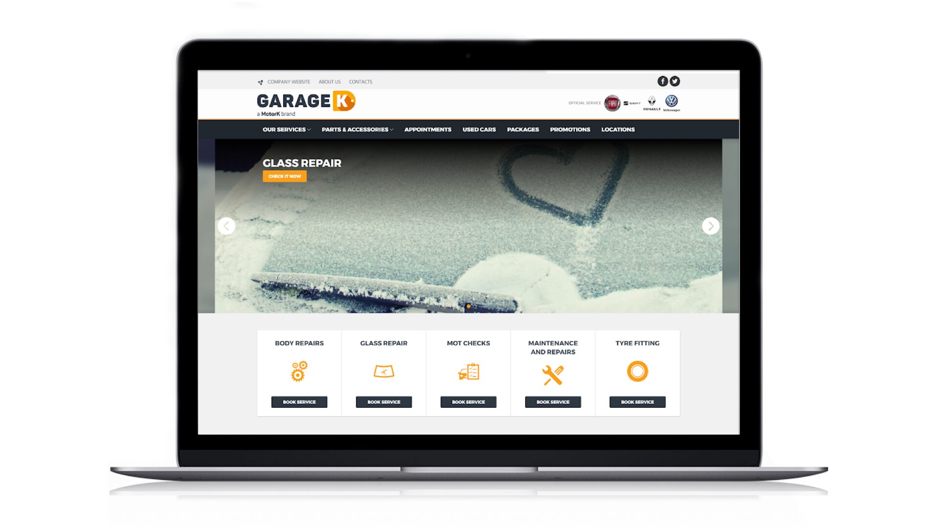 RMS and MotorK partner to offer GarageK in UK