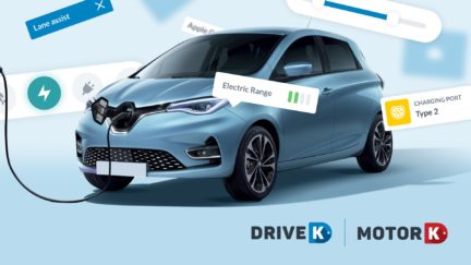 DriveK launches his electric and hybrid cars configurator